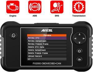 ANCEL FX2000 Four System Diagnostic Scanner Auto ABS SRS Airbag Transmission Scan Tool Check Engine OBD2 Code Reader Car Diagnostic Tool