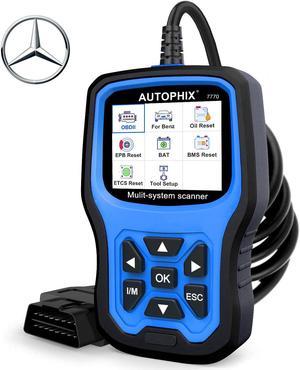 Autophix 7770 OBD2 Scanner Full Systerm Diagnostic Tool for Mercedes Benz Sprinter Smart Car Code Reader with Battery Registration Oil EPB SAS BMS DPF ETCS Reset