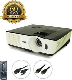 BenQ MX615 DLP Projector 2700 ANSI HDMI 3D HD 1080p 1024 x 768 Home Theater Professional Streaming with Accessories bundle