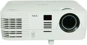 NEC NP-VE281 DLP Projector Cinema 2800 ANSI HD HDMI 1080i  800 x 600 Home Theater Professional Streaming with Accessories bundle