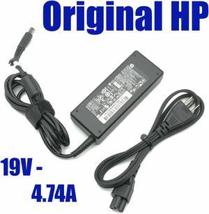 Authentic HP 90w Power Supply for Pavilion Laptop g6-1000 g6-1300 g6-2000 w/Cord