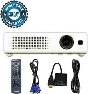 3M X15 3LCD Projector XGA Portable HD 1080i HDMI-adapter w/Remote bundle