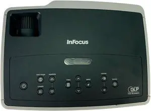 InFocus IN38 DLP Projector 3500 ANSI XGA Conference Room HDMI-adapter bundle