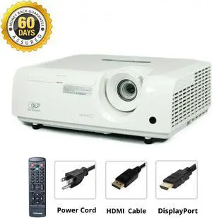 DisplayPort to HDMI Bundle - Mitsubishi XD250U-G DLP Projector HDMI 1080i Movie