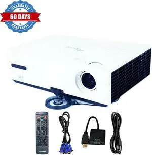 Optoma EX532 DLP Projector 2800 Lumens HD 1080p HDMI-adapter w/Accessories