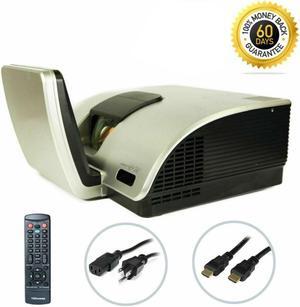 Promethean EST-P1 DLP Projector Ultra Short Throw 3000 ANSI HD HDMI 1080i bundle