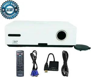 Optoma EX530 DLP Projector 2600 ANSI HDMI-adapter HD 1080i Accessories TeKswamp