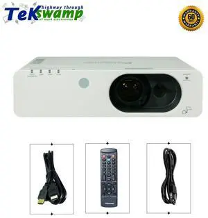 Panasonic PT-FW430U 3LCD Projector 3500 Lumens HDMI HD 1080p w/Remote Panasonic PT-FW430U 3LCD Projector 3500 Lumens HDMI HD 1080p w/Remote