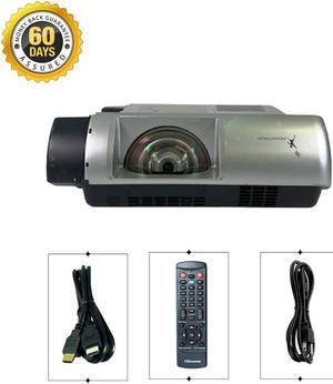 Promethean PRM-30 LCD Projector Short-Throw Home Cinema TV & Video Smart Home w/Accessories