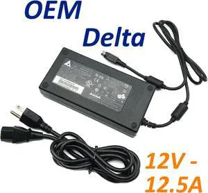 Genuine Delta DPS-150NB-1 A AC Adapter Charger 150W 4-pin Power Supply W/Cord