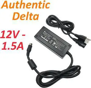 Genuine Delta ADP-37BB AC Adapter 5V 4A 20W 5 pin For Polycom ViewStation W/Cord