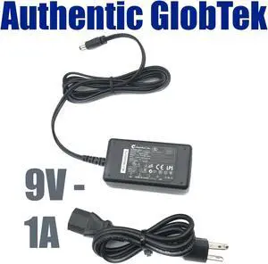 Authentic GlobTek GT-21089-1509-T3 AC Adapter 9V 1.0A With Cord