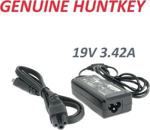 Genuine Huntkey HKA06519034-6C 65W AC Adapter Laptop 19V 3.42A 5.5 2.5mm w/Cord