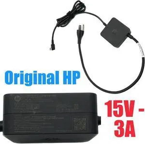 Original HP 45W AC Adapter TPN-CA02 USB type-C 828522-002 828769-001 15V 3A