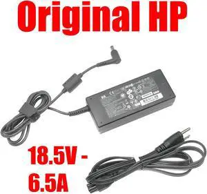 Genuine AC Adapter 120W for HP Compaq nc4400 nc6400 nw8440 Laptop Charger w/PC