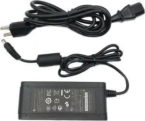 Elementech Au-799In AC Adapter Power Supply 12V 4A 5.5 mm Tip w/PC Original