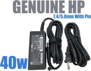 Genuine HP 40W AC DC Power Adapter 584540-001 693717-001 19.5V 2.05A w/Cord OEM
