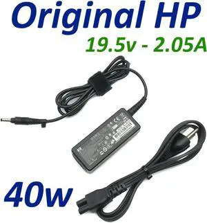 Genuine AC DC Adapter 40W 19.5V 2.05A 580402-001 Power Supply w/Cord OEM