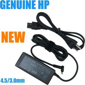 Genuine HP 65W AC Adapter Charger 710412-001 L24008-001 19.5V 3.33A 4.5 x 3.0 mm  w/Cord OEM