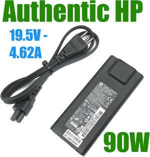 Genuine HP 90W Travel Power Adapter 601485-001 616072-001 19.5V 4.62A w/Cord