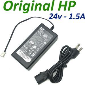Genuine HP AC Adapter for LaserJet Printer CM3530fs 3392 M2727NFS M3035XS w/Cord