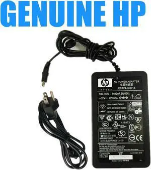 Genuine HP C8124-60014 32V 2200mA AC DC Printer Power Adapter w/Cord OEM