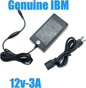 Original IBM PSCV360104A AC/DC Adapter Power Supply 12V 3A w/PC OEM