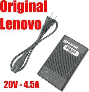 OEM Genuine Lenovo AC Adapter 20V 4.5A 90W 41R4538 41R4510 w/Power Cord