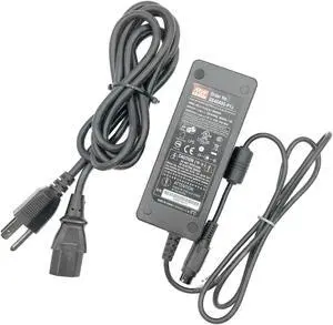 Genuine Mean Well GS40A05-P1J AC/DC Adapter Power Supply 5V 5A w/P.Cord