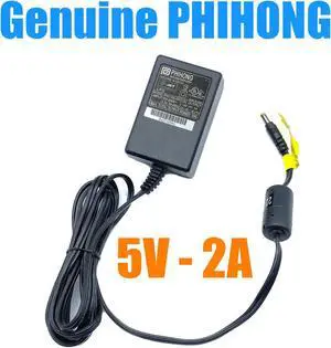 Genuine Phihong PSC10A-050 AC Adapter 5V 2A Switching Power Supply 74-3311-01