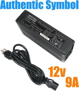 Authentic Symbol SYM04-1 AC/DC Power Adapter 12V 9A 108W OEM w/PC