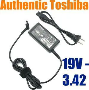 Genuine Toshiba PA5178U-1ACA AC Adapter L645 L655 L675 M645D Satellite W/Cord