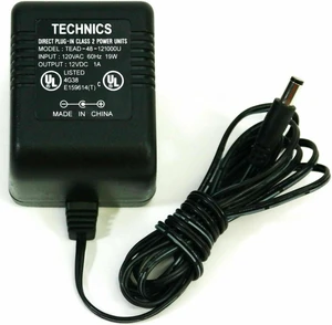 Original Technics TEAD-48-121000U AC Power Adapter 12V 1A 12W Class 2 Linear OEM Original Technics TEAD-48-121000U AC Power Adapter 12V 1A 12W Class 2 Linear OEM