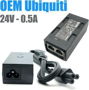 Genuine Ubiquiti GP-A240-050 Switching Mode Power Supply 24V 0.5A 12W OEM w/PC