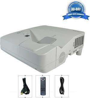 NEC UM330X 3LCD Projector 3300 Lumens 1080p Ultra Short Throw NP17LP-UM Bundle