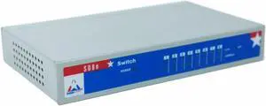 Amer Networks SD8n 8-Port Desktop 10/100Mbps Ethernet Switch