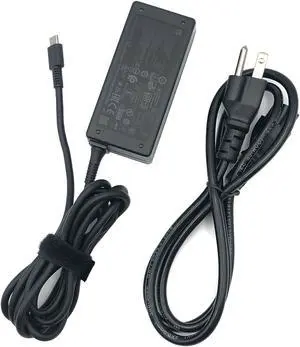 Genuine 45W MAX HP AC Adapter Model TPN-AA07 TPN-DA15 P/N 935444-001 P/N L42206-003 USB-C for Chromebook X360 11 G1 G3 G6 EE Laptop w/Cord OEM