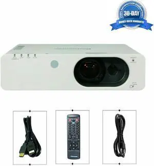 Panasonic PT-FW430U 3LCD Projector 3500 ANSI HD 1080p HDMI LAN Commercial bundle