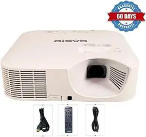 Casio XJ-F11X DLP 3300 ANSI Projector for Multipurpose Use HD 1080p w/Remote