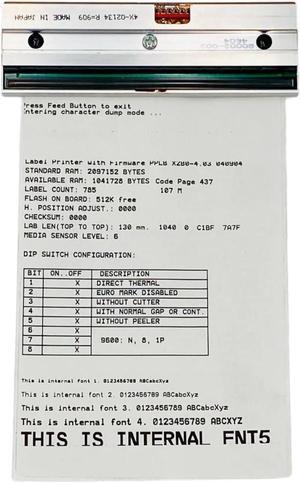 Genuine 900002-002 Prinhead for AMT Datasouth FastMark FM4602 Label Printer OEM