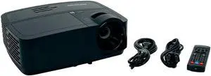 InFocus IN2124x DLP Projector 4200 ANSI Home Theater Full HD 3D HDMI w/Bundle