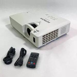 Hitachi CP-X3030WN 3LCD Projector 3200 ANSI Professional 1080p HDMI with Accessories Bundle