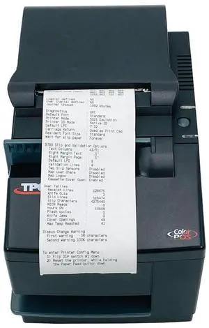 CognitiveTPG B780 Hybrid Banking Receipt/Slip Printer Serial USB FULLY TESTED
