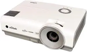 ViviTek D859 DLP Projector Portable 3600 ANSI Movies Gaming 3D HD 1080i HDMI