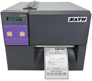 SATO CL612e 6" Wide Network Thermal Transfer Label Printer 300 dpi Ethernet