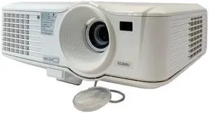 Mitsubishi ES200U DLP Projector 2400 ANSI Cinema 1080p HDMI-Adapter w/Remote