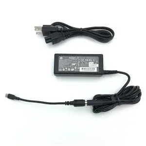 Genuine 65W HP AC Adapter Model TPC-LA58 P/N 677774-002 19.5V 3.33A & USB-C OEM