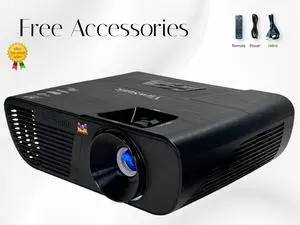 ViewSonic PJD5255 DLP Projector 3300 ANSI Full HD 3D 1080p HDMI w/Remote
