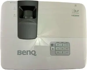 BenQ MX720 XGA 1024 x 768, 3500 ANSI Lumens, 1.2X Zoom Ratio, SmartEco™ lamp power saving technology , 1080p HDMI and Dual VGA Inputs, 10W Audio, LAN Display and Control, 3D ready, DLP Data Projector