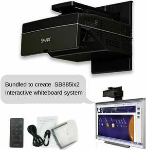 NEW SMART UX80 DLP Projector Ultra Short Throw + Mount 60-Day Warranty 3600 Lumens 1080i 1280x800 HDMI w/Accessories bundle Interactive